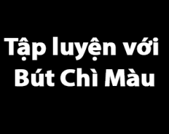 Tập pha màu với chì màu