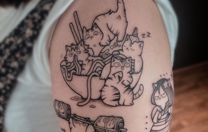 HÌNH XĂM BLACKWORK 